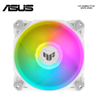 華碩 TUF Gaming TF120 ARGB(白) 風扇/單顆裝/1900RPM/PWM/