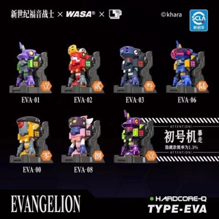 【免運】正版 模型 新世紀福音戰士聯名WASA EVA206 聯名系列 盲盒 手機支架 男生禮物