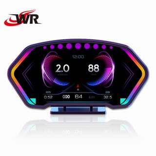 【緯叡科技】FP3 抬頭顯示器 OBD2 GPS 胎壓 測速照相提醒 氣氛燈 坡度儀 G值加速 渦輪值