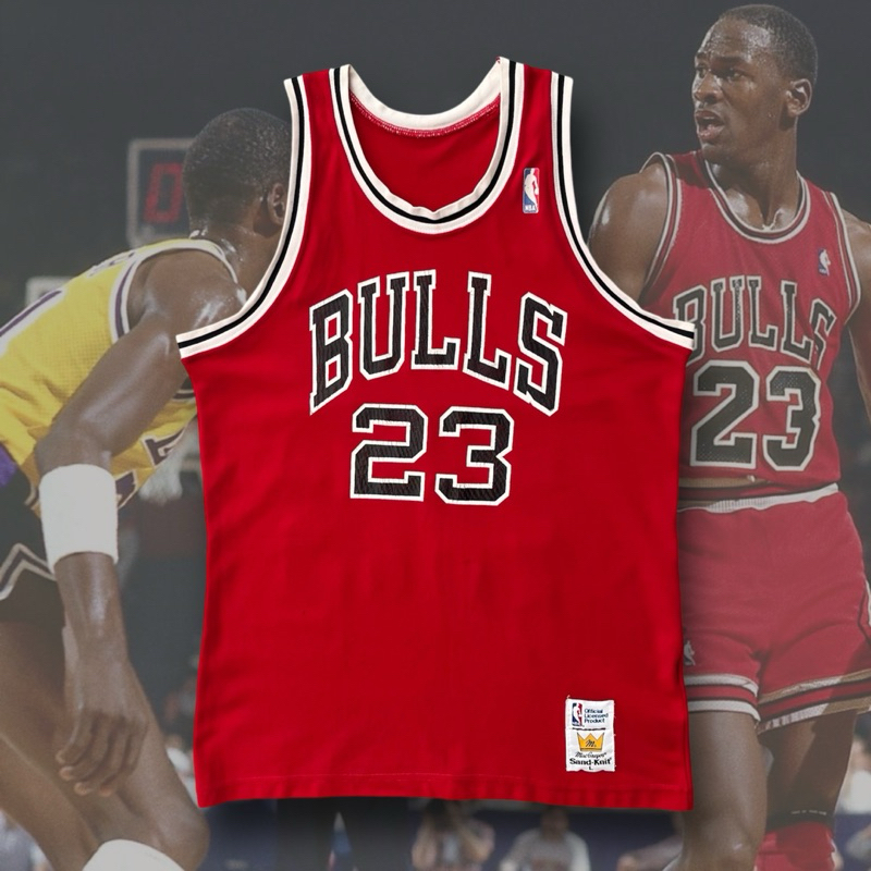 Michael Jordan 1986-89 Bulls 🐐 Sand-Knit 公牛隊 OG老品 NBA 球衣 喬丹