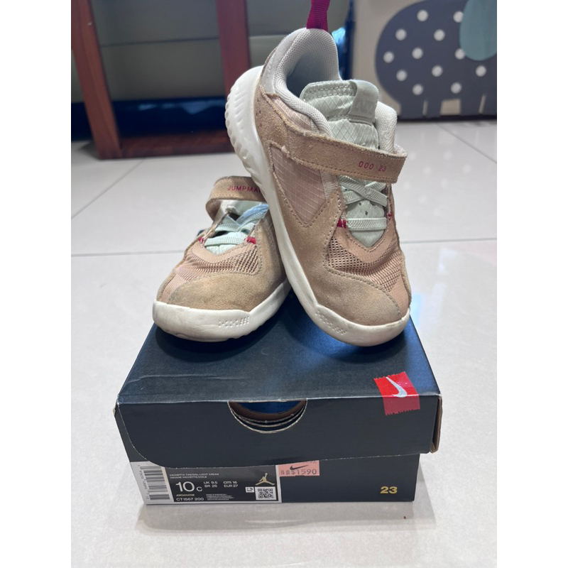 （二手）Air Jordan 運動鞋 兒童 VACHETTA TAN 10C（16公分）