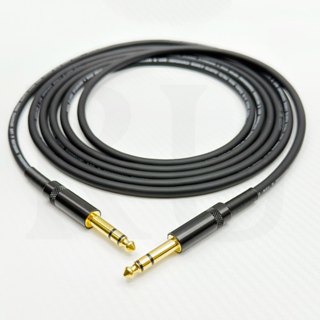 臺製 手工 6.3mm TRS 6.5mm 公對公 跳線 平衡訊號線 監聽喇叭 效果器 錄影錄音 TRS訊號線