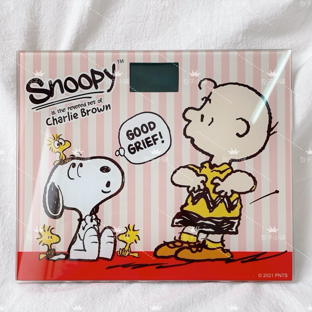 《包子小舖》 台灣現貨 日本正版 史努比 SNOOPY 查理 體重機 體重計