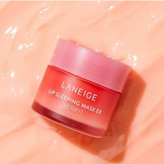 【全新】【LANEIGE】蘭芝 睡美人極萃滋養 晚安唇膜 唇膜 護唇膏 保濕 修護 維他命C 甜莓 3g