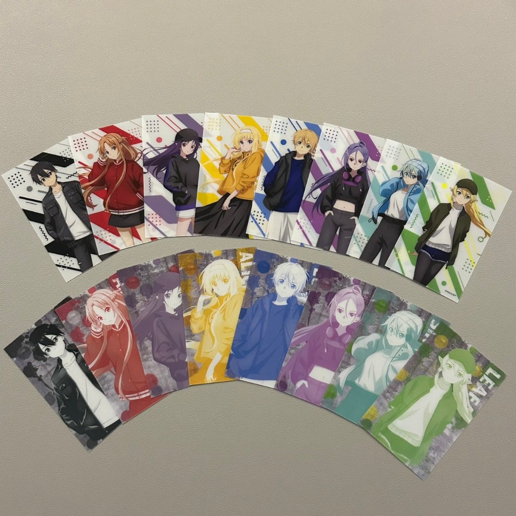 (4/15補貨) 刀劍神域 日版 movic 2024 透卡 自選 附卡套 SAO 尤吉歐 愛麗絲 桐人 亞絲娜