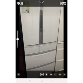 一級能效～二手中古日立620公升6門變頻冰箱，自動製冰塊，有真空室，型號R-SF62BMJ，保固3個月