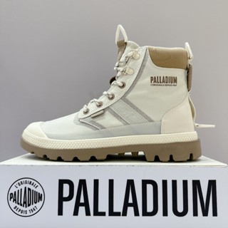 PALLADIUM SPORTCUFF LT+VPR WP+撞色拉鍊防水靴 男女共款 奶茶色 74068-091