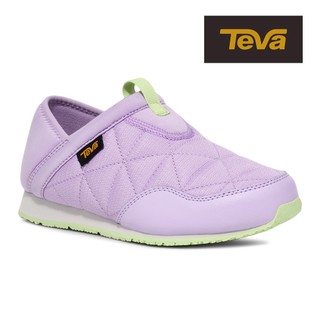【TEVA】童麵包鞋 兩穿式防潑水 保暖 菠蘿麵包鞋/休閒鞋/懶人鞋 - ReEmber 紫玫瑰 (原廠)
