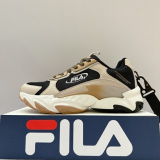FILA Comet 男款 咖啡色 星際漫遊造型 復古 老爹鞋 休閒鞋 運動鞋 舒適 透氣 1-J906Y-707