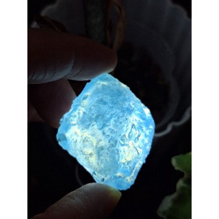 天然無燒海藍寶原礦，超美收藏款