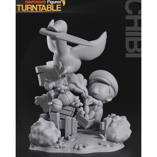 Tazo工坊代印[NOM] 無名鵝愛搗蛋的鵝Goose from Untitled Goose Game 3D列印模型