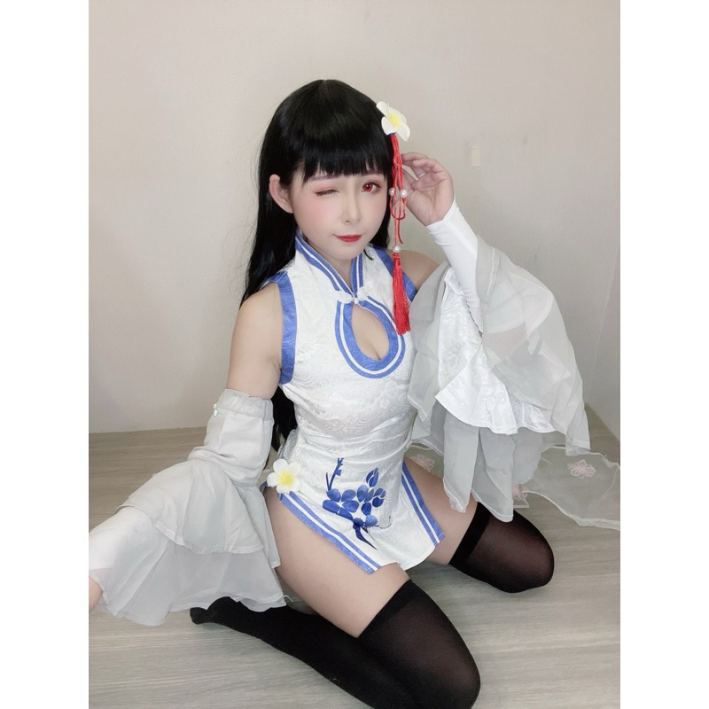 碧藍航線 逸仙旗袍cosplay 服