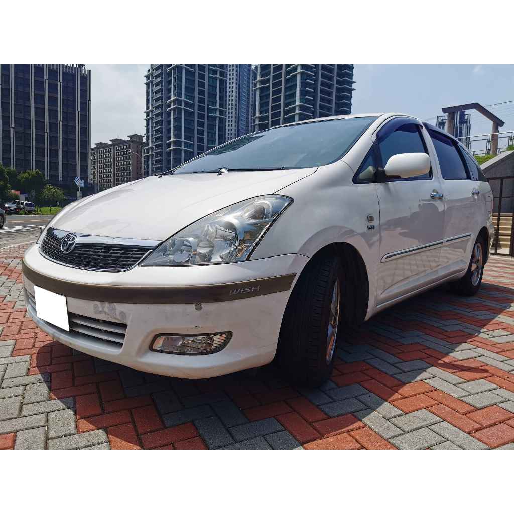 2006 Toyota Wish 優質七人座 省油奈開省荷包 超大空間 直購價 4.9 萬 #中古車#休旅車#掀背車