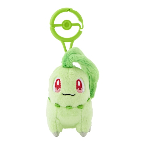 [Hina日本代購] 現貨秒發 當日出貨 日本 寶可夢 Pokémon 帶登山扣娃娃吊飾系列 菊草葉 御三家 吊飾 娃娃