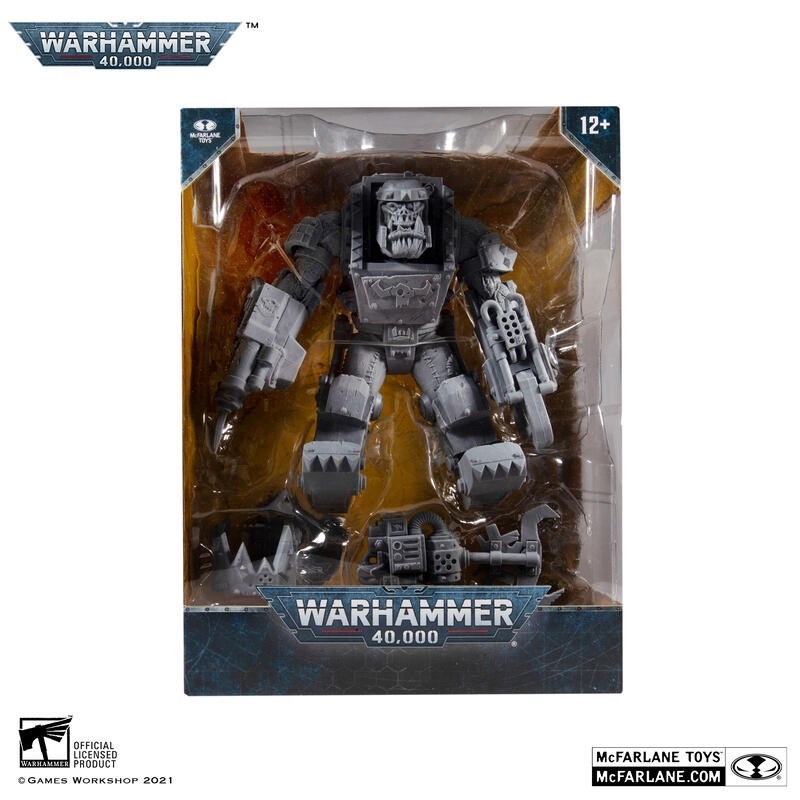 (卡司旗艦)MCFARLANE 麥法蘭 MF11195 戰鎚40000 戰鎚40K 歐克蠻人 超重裝老大