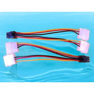 含稅 大 4PIN 轉 6PIN 4P轉6P 顯示卡電源線 顯示卡電源轉接 電源供應器 A020