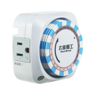 NEW新驗證 MAX STAR太星電工 306B 省電家族雙插座機械式定時器/2P+3P 雙插座 機械式定時器 定時器