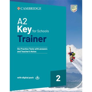 [華通書坊]A2 Key for Schools Trainer 2 解題訓練本 9781108902663/9781108902670