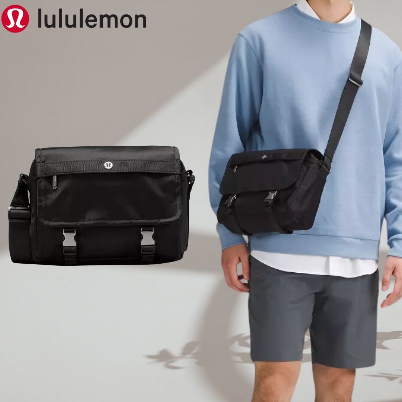 (PSM街頭潮流選)加拿大運動第一品牌  LULULEMON  Wunderlust 郵差包 6.5L 實拍圖