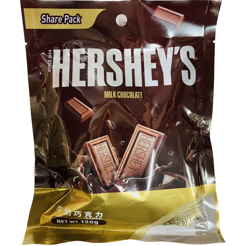 Hershey’s 牛奶巧克力120g