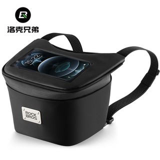 ROCKBROS洛克兄弟旗艦店 機車車包 機車車頭包 電瓶車車頭包 踏板車前掛包 觸屏手機導航防水騎士包 騎行手機車包