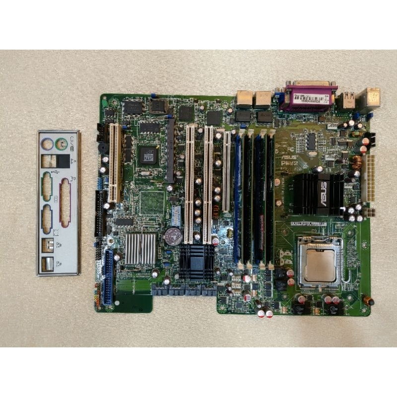 華碩 ASUS P5M2 主機板 TS300-E4-PA4 SERVER 附 XEON E3120 CPU+8G RAM
