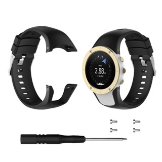 【矽膠錶帶】適用 頌拓 Suunto Spartan Trainer Wrist HR 替換腕帶 防水 運動 矽膠