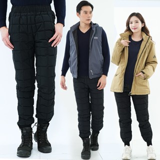 【遊遍天下】臺灣現貨 男女款防風保暖禦寒90%羽絨褲 雪褲 GP2019 (M-5L 大尺碼)