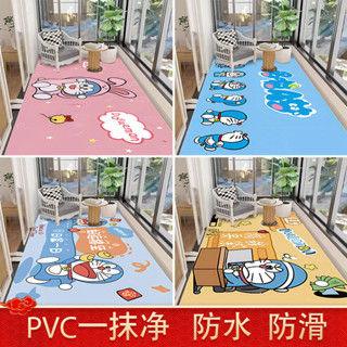 陽臺地墊 pvc地墊 廚房地墊 客廳地墊 客廳地毯 玄關地墊 臥室地毯 防水防滑防曬 可定製裁剪 房間地墊 防貓抓地墊