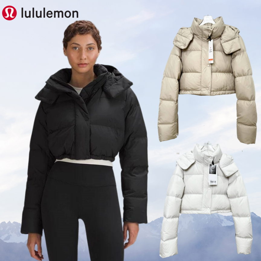 【other more 特選潮流】加拿大運動品牌 LULULEMON  Wunder Puff 女士3格超短版羽絨外套