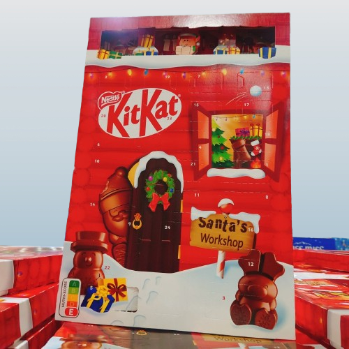 COSTCO代購 好市多 雀巢 KITKAT 聖誕節 倒數月曆 奇巧聖誕倒數月曆 聖誕巧克力 巧克力 禮盒 雪人 馴鹿