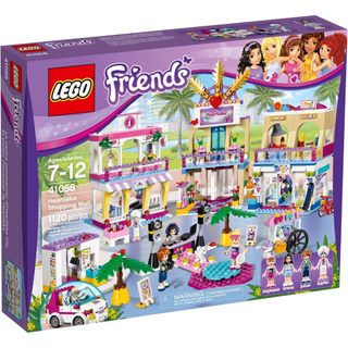 {二手} LEGO 樂高 41058 心湖城購物中心 Friends 共1120片 含4人偶