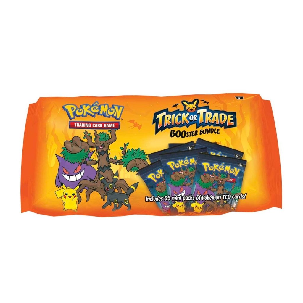 *現貨*美版 國際版(寶可夢中心 萬聖節 限定卡包 單入)Trick or Trade BOOster Bundle