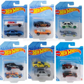 玩具研究中心 現貨 美泰兒 MATTEL 風火輪 2部車-隨機出貨一款