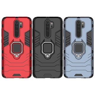 黑豹指環殼 適用 Redmi Note 8 Pro 軍規防摔手機殼 紅米 Note8 Pro 防摔殼 保護殼 鋼化玻璃