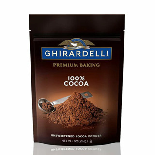 【Ghirardelli 鷹牌】頂級無糖可可粉(227g) 早安健康嚴選