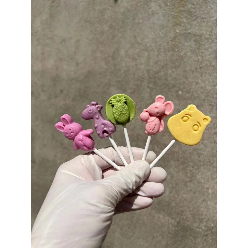 現貨純手工果蔬棒棒糖牛奶糖果蔬奶糖輔食甜點