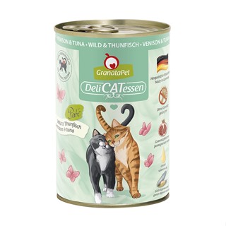 GranataPet 葛蕾特 精緻食光貓餐包-4號鹿肉鮪魚 400g (PET3142)