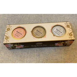 （全新品）SABON 三件組禮盒 經典迷你身體磨砂膏 Mini Body Scrub