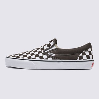 [unclev1966] VANS CLASSIC SLIP-ON 棕色 咖啡色 棋盤格 懶人鞋 休閒 滑板鞋