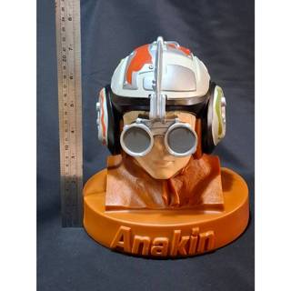 多多熊雜貨舖 2手展示品 STAR WARS 星際大戰 阿納金 天行者 存錢筒 日版