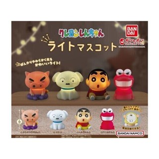 BANDAI 蠟筆小新 發光 公仔 扭蛋 轉蛋 全套4款