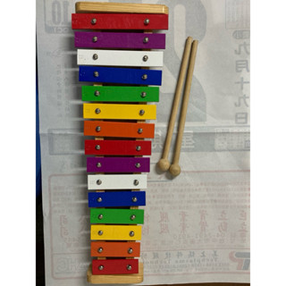 15音鐵琴 幼兒園 音樂玩具 鐵琴 樂器玩具 奧福樂器 奧福 寶寶音樂玩具 奧福音樂 寶寶樂器 幼兒樂器 敲琴 鐵琴玩具