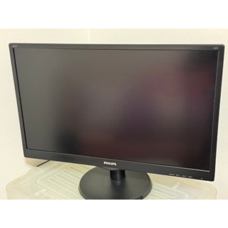 (二手)飛利浦 PHILIPS 243V5Q 24型MVA寬螢幕+I5桌電主機(WIN7系統) 【可單買】