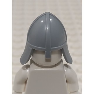 【樂高大叔】LEGO#樂高#頭盔#淺灰色#城堡# 3844