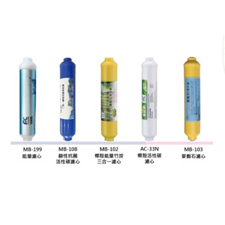 【富綠康專賣店】淨水器專用後置濾心 抗菌鹼性濾心 三合一濾心 能量濾心 竹碳濾心 椰殼活性碳濾心 優質濾心讓飲水口感更好