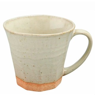 **現貨**日本製美濃燒白釉粗陶手工馬克杯 茶杯 咖啡杯 水杯 手工杯 馬克杯 陶杯