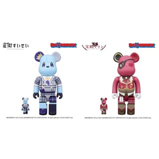 【噗噗屋】日空預購03月 Hololive BE@RBRICK 庫柏力克熊 星街彗星 寶鐘瑪琳 100％＆400％