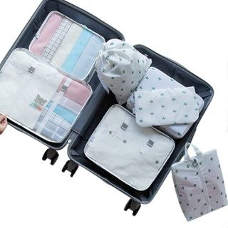 精品 旅行7件組 包中包 旅用收納袋 飛機包 行李箱 壓縮袋 旅行箱 旅行收納袋 登機箱 旅行袋