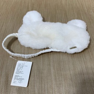 睡眠眼罩 遮光眼罩 旅行眼罩 毛絨眼罩 旅行必備 全新未使用